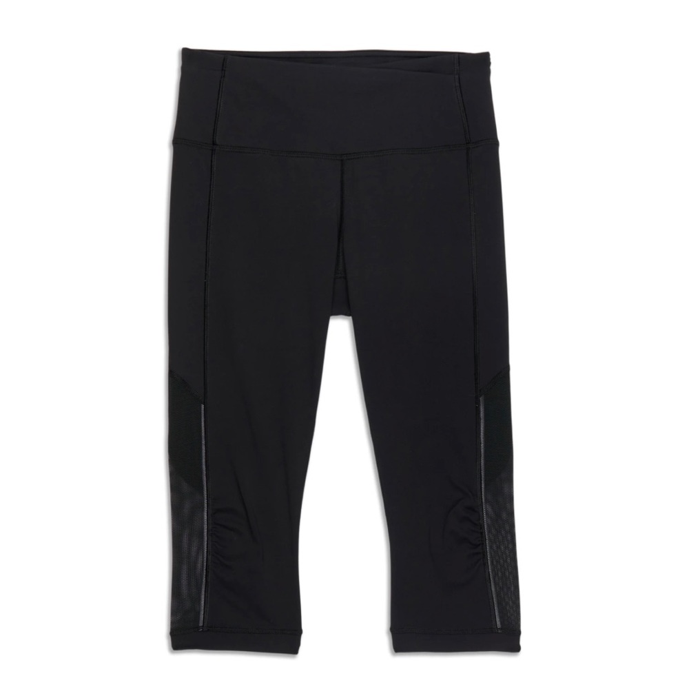 LULULEMON GEAR UP CAPRI LEGGINGS SIZE 8